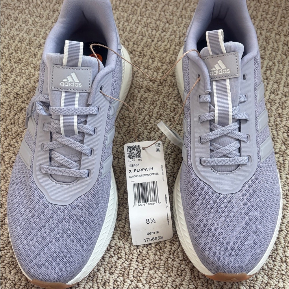 Adidas Lilac Gray  Sneakers - Picture 4 of 5